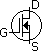 Image:IGFET symbol N dep.png