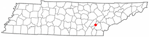 Location of Decatur, Tennessee