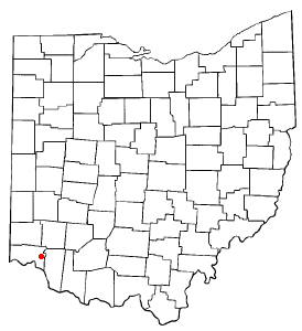 Location of Madeira, Ohio