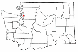 Location of Langley, Washington