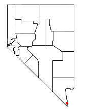Location of Laughlin, Nevada