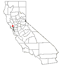 Location of Fetters Hot Springs-Agua Caliente, California