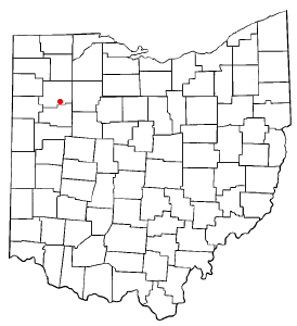 Location of Columbus Grove, Ohio