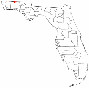 Location of Laurel Hill, Florida