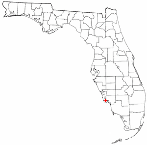 Location of St. James City, Florida