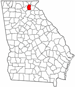 Image:Map of Georgia highlighting White County.png