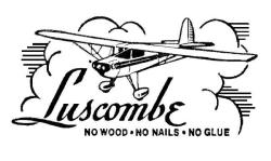 Luscombe motto - No wood, no nails, no glue
