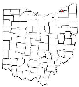 Location of Waite Hill, Ohio