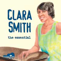 Drawing of Clara Smith from the cover of her album the essential