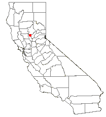 Location of Live Oak, Sutter County, California