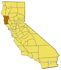 Image:California map showing Mendocino County.png