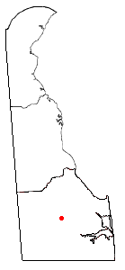Location of Georgetown, Delaware