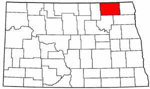 Image:Map of North Dakota highlighting Cavalier County.png