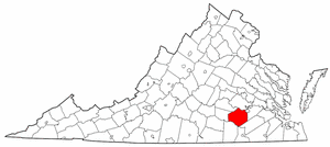 Image:Map of Virginia highlighting Dinwiddie County.png