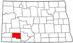 Image:Map of North Dakota highlighting Hettinger County.png