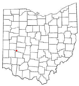 Location of Park Layne, Ohio