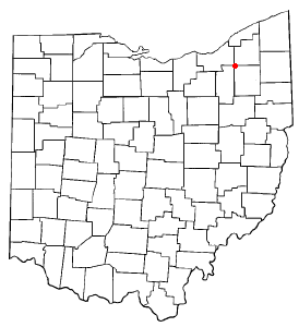 Location of Reminderville, Ohio