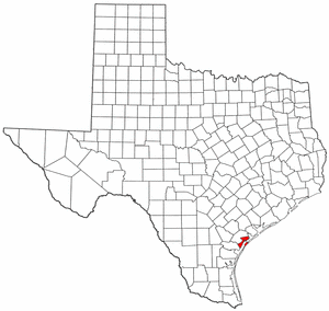 Image:Map of Texas highlighting Aransas County.png