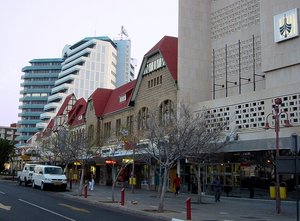 Mainstreet in Windhoek