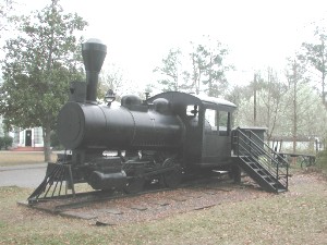 1917 Vulcan Steam Locomotive, at Florence Museum of Arts and History