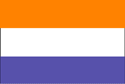 The so-called Prinsenvlag (Prince's flag), based on the colours in the  of William of Orange was used by the Dutch rebels, and forms the basis of the current .
