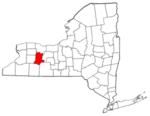 Image:Map of New York highlighting Livingston County.png