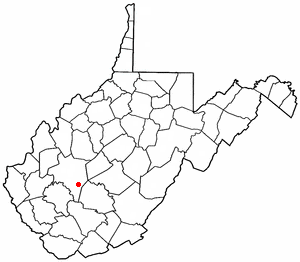 Location of Pratt, West Virginia