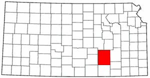 Image:Map of Kansas highlighting Butler County.png
