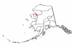 Location of Buckland, Alaska