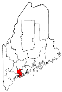 Image:Map of Maine highlighting Lincoln County.png