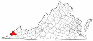 Image:Map of Virginia highlighting Wise County.png