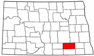 Image:Map of North Dakota highlighting Lamoure County.png