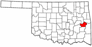 Image:Map of Oklahoma highlighting Haskell County.png