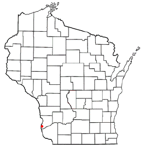 Location of Prairie du Chien, Wisconsin