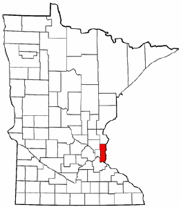 Image:Map of Minnesota highlighting Washington County.png