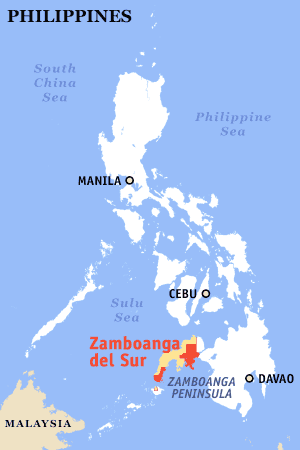 Map Zamboanga