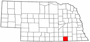 Image:Map of Nebraska highlighting Thayer County.png