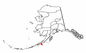 Location of Sand Point, Alaska