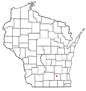 Location of Aztalan, Wisconsin