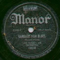 Label of a Manor record