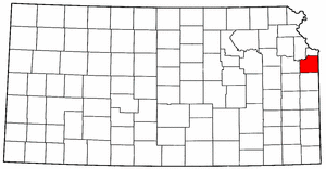 Image:Map of Kansas highlighting Johnson County.png