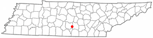 Location of Normandy, Tennessee