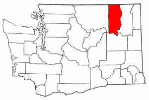 Image:Map of Washington highlighting Ferry County.png