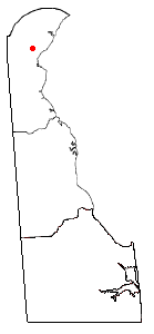Location of Bear, Delaware