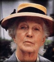Joan Hickson played Miss Marple in the popular BBC TV series