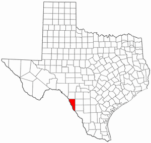 Image:Map of Texas highlighting Maverick County.png