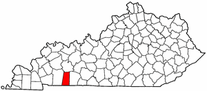 Image:Map of Kentucky highlighting Todd County.png