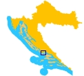Position of Trogir within Croatia
