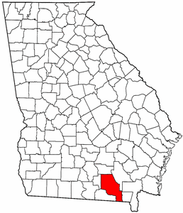 Image:Map of Georgia highlighting Clinch County.png