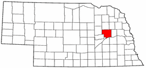 Image:Map of Nebraska highlighting Platte County.png